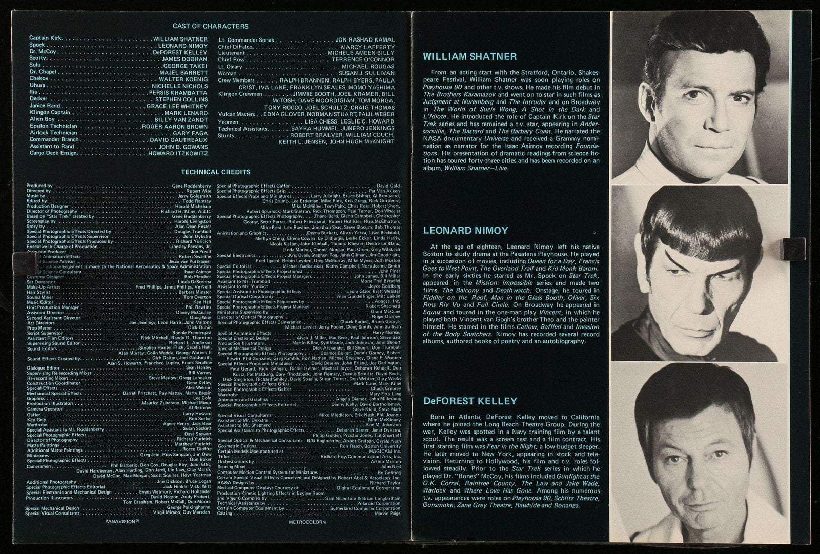 Star Trek: The Motion Picture (1979) Australian Souvenir Program original movie poster for sale at Original Film Art - Vintage Movie Posters