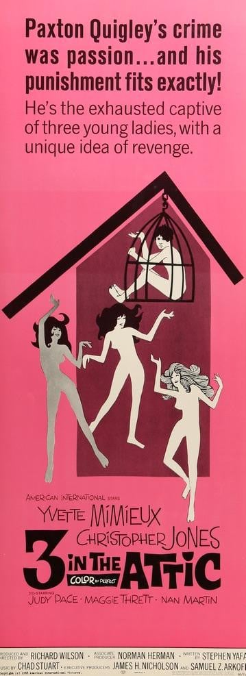 3 in the Attic (1968) original movie poster for sale at Original Film Art