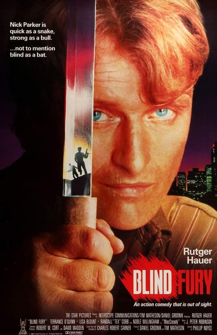 Blind Fury (1989) original movie poster for sale at Original Film Art