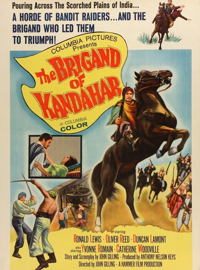 Brigand of Kandahar (1965) original movie poster for sale at Original Film Art