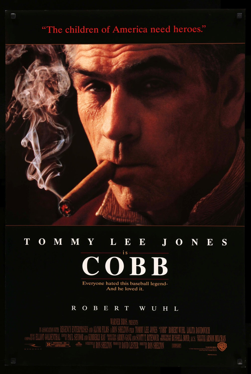 Cobb (1994) original movie poster for sale at Original Film Art