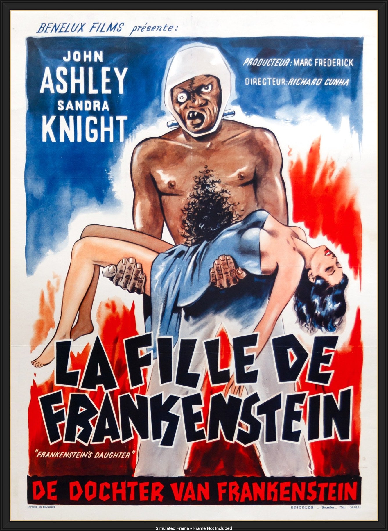 Frankenstein's Daughter (1958) original movie poster for sale at Original Film Art - Vintage Movie Posters