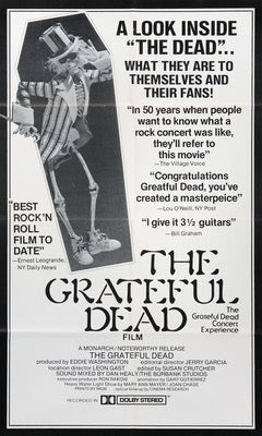 Grateful Dead Movie (1977) original movie poster for sale at Original Film Art - Vintage Movie Posters