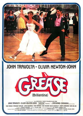 Grease (1978) original movie poster for sale at Original Film Art - Vintage Movie Posters