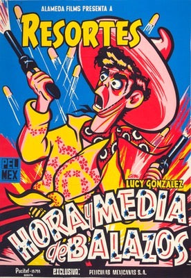 Hora y media de balazos (1957) original movie poster for sale at Original Film Art - Vintage Movie Posters