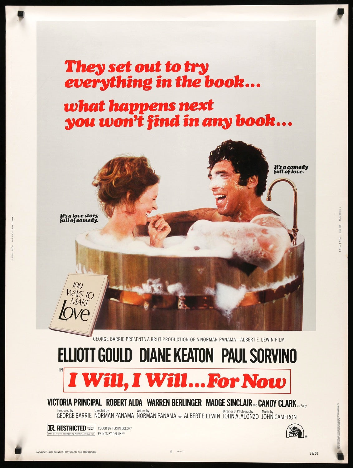 I Will, I Will... For Now (1976) original movie poster for sale at Original Film Art