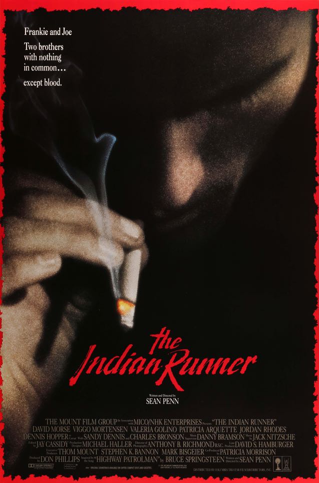 Indian Runner (1991) original movie poster for sale at Original Film Art - Vintage Movie Posters