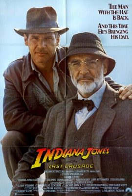 Indiana Jones and the Last Crusade (1989) original movie poster for sale at Original Film Art - Vintage Movie Posters