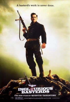 Inglourious Basterds (2009) original movie poster for sale at Original Film Art - Vintage Movie Posters