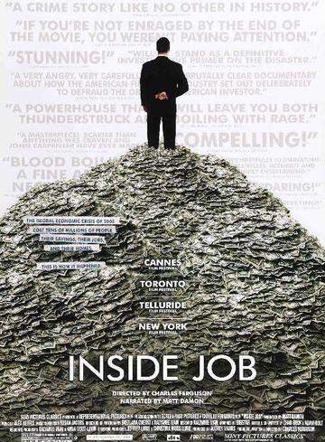 Inside Job (2010) original movie poster for sale at Original Film Art - Vintage Movie Posters