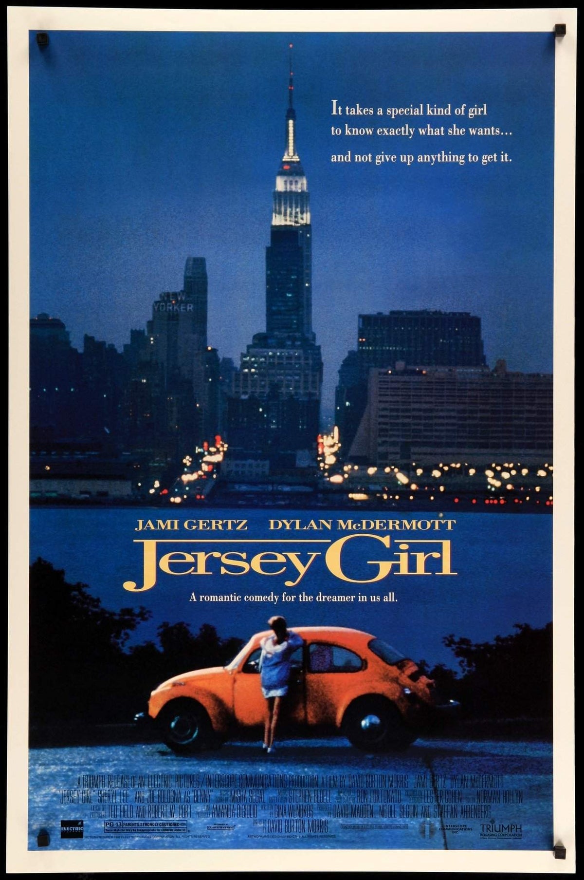 Jersey Girl (1992) original movie poster for sale at Original Film Art - Vintage Movie Posters