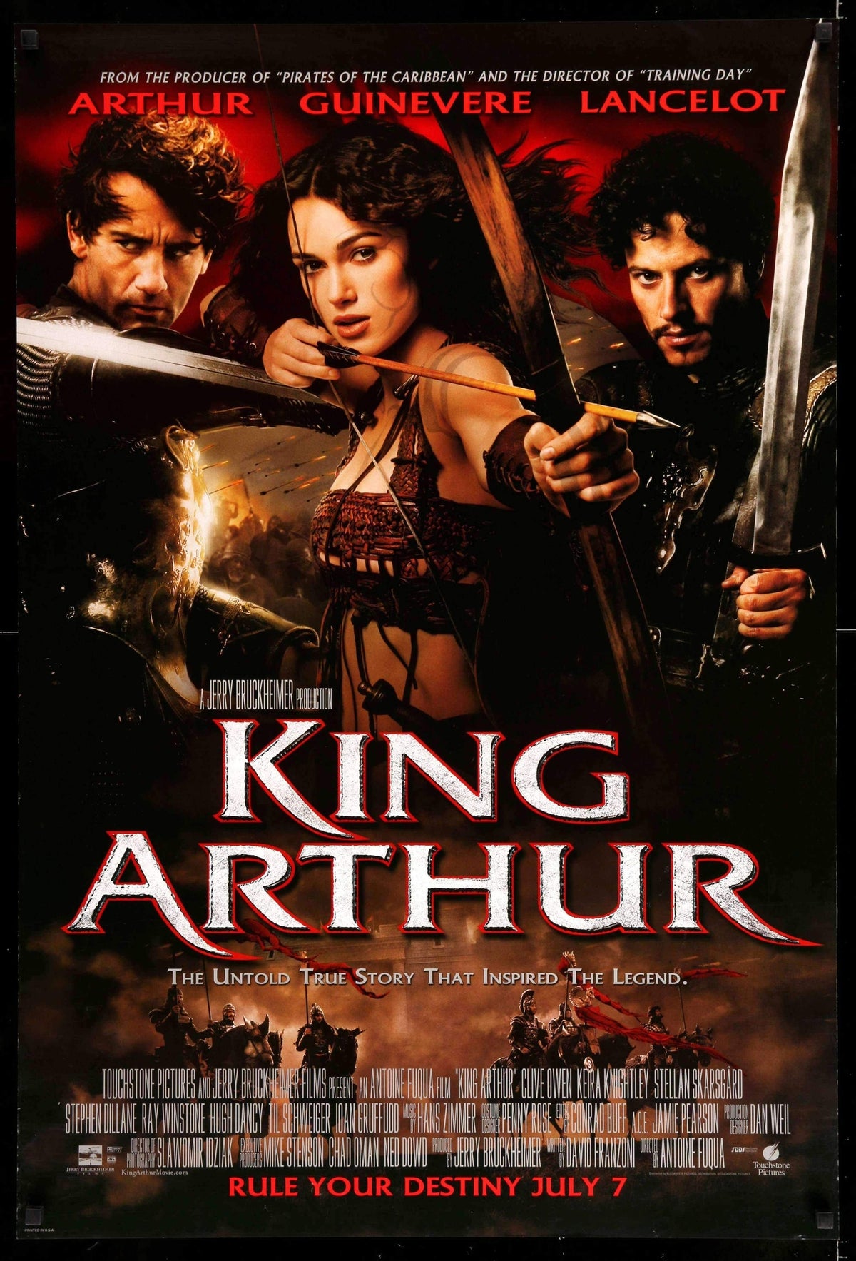 King Arthur (2004) original movie poster for sale at Original Film Art - Vintage Movie Posters
