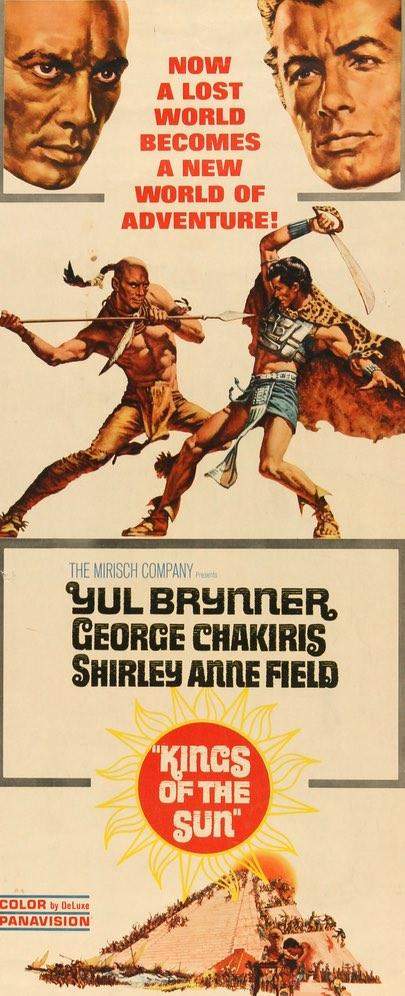 Kings of the Sun (1963) original movie poster for sale at Original Film Art - Vintage Movie Posters
