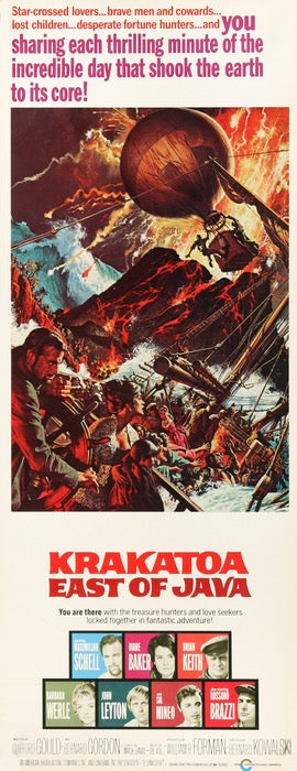 Krakatoa East of Java (1969) original movie poster for sale at Original Film Art - Vintage Movie Posters