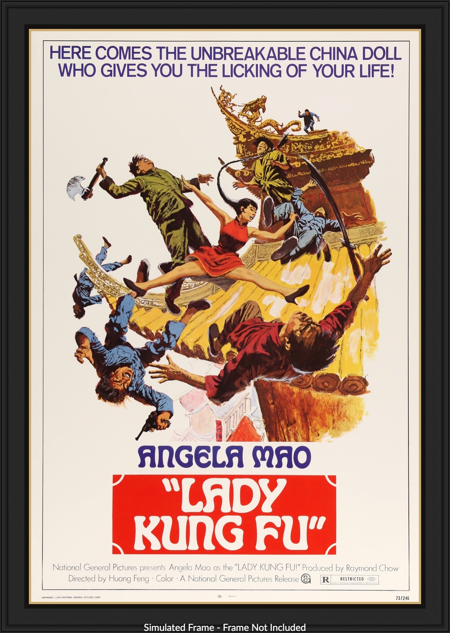 Lady Kung Fu (1972) original movie poster for sale at Original Film Art - Vintage Movie Posters