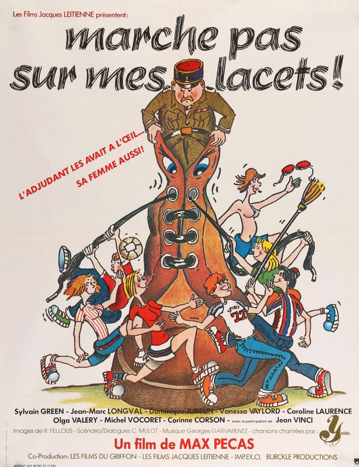 Marche pas sur mes lacets (1977) original movie poster for sale at Original Film Art