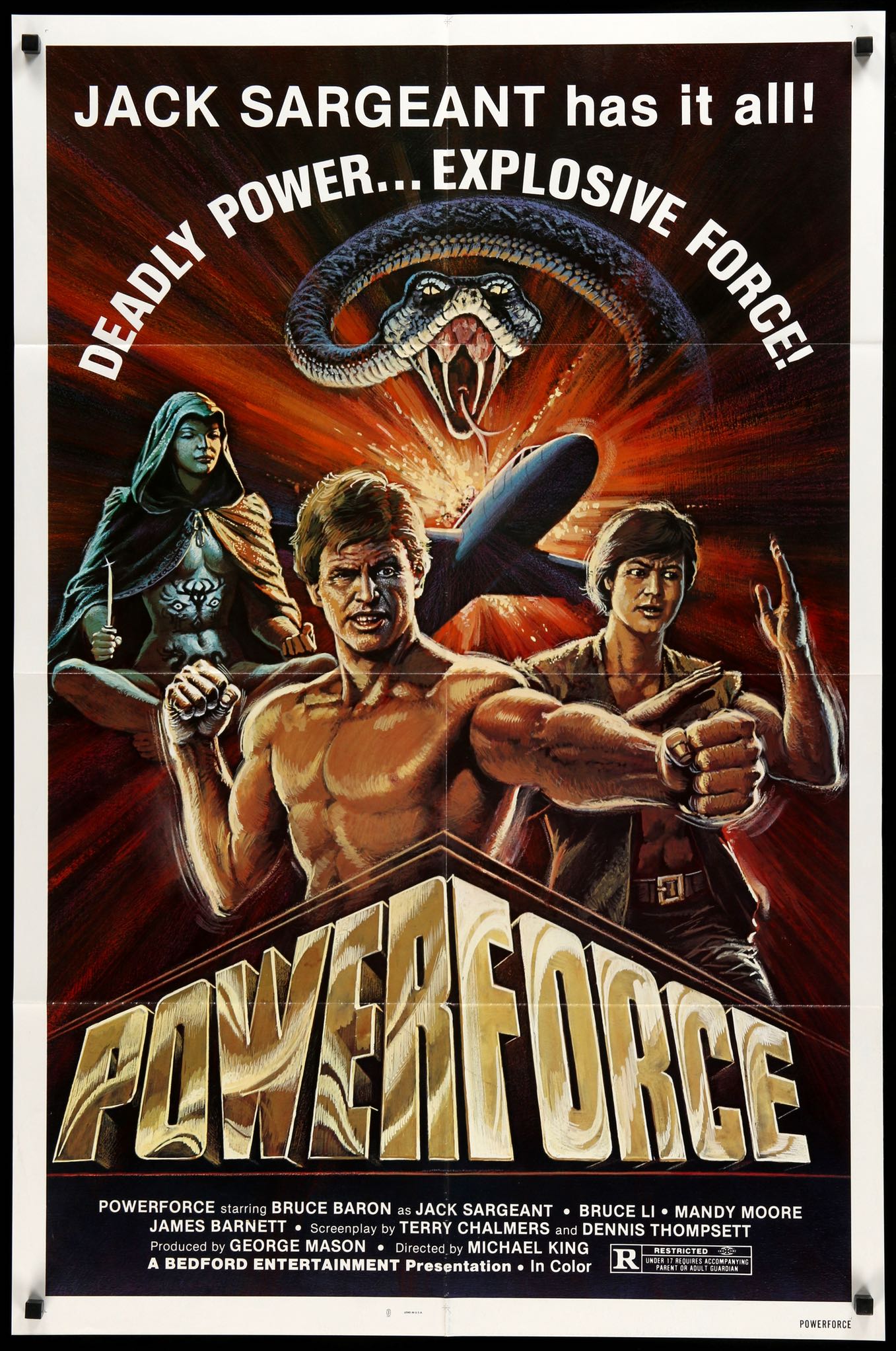 Powerforce (1982) original movie poster for sale at Original Film Art - Vintage Movie Posters
