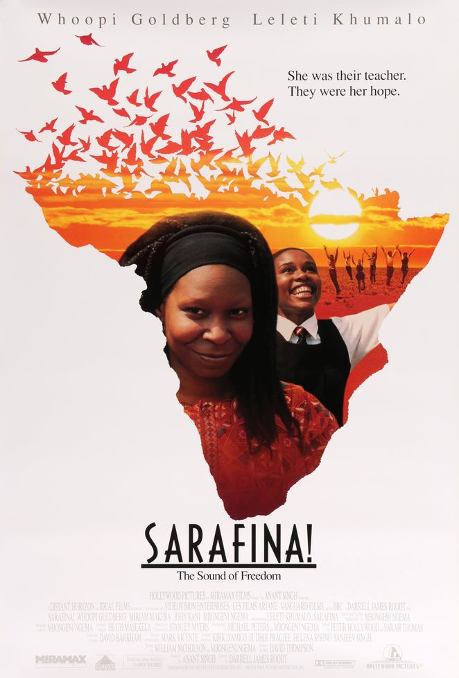 Sarafina! (1992) original movie poster for sale at Original Film Art - Vintage Movie Posters