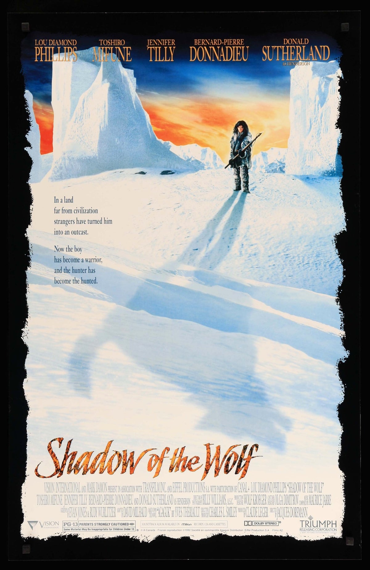 Shadow of the Wolf (1992) original movie poster for sale at Original Film Art