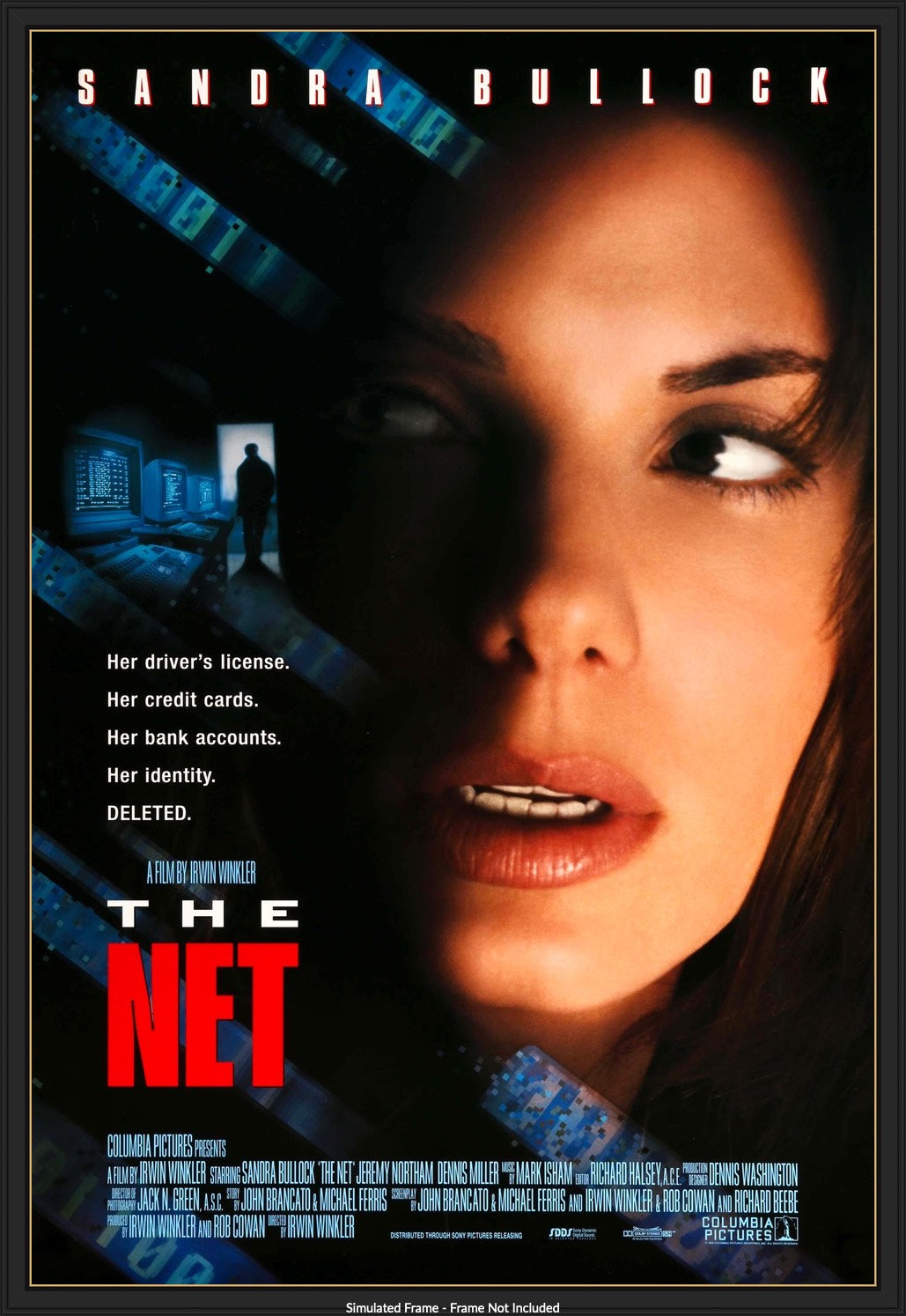 Net (1995) original movie poster for sale at Original Film Art - Vintage Movie Posters