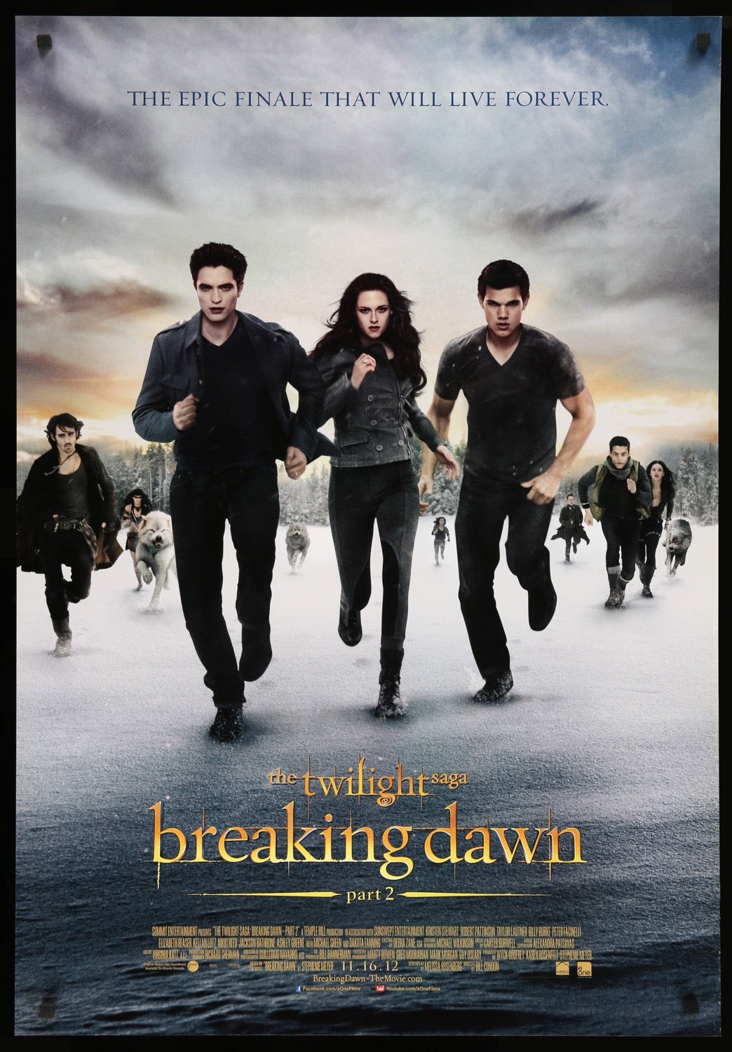 Twilight Saga - Breaking Dawn - Part 2 (2012) original movie poster for sale at Original Film Art - Vintage Movie Posters