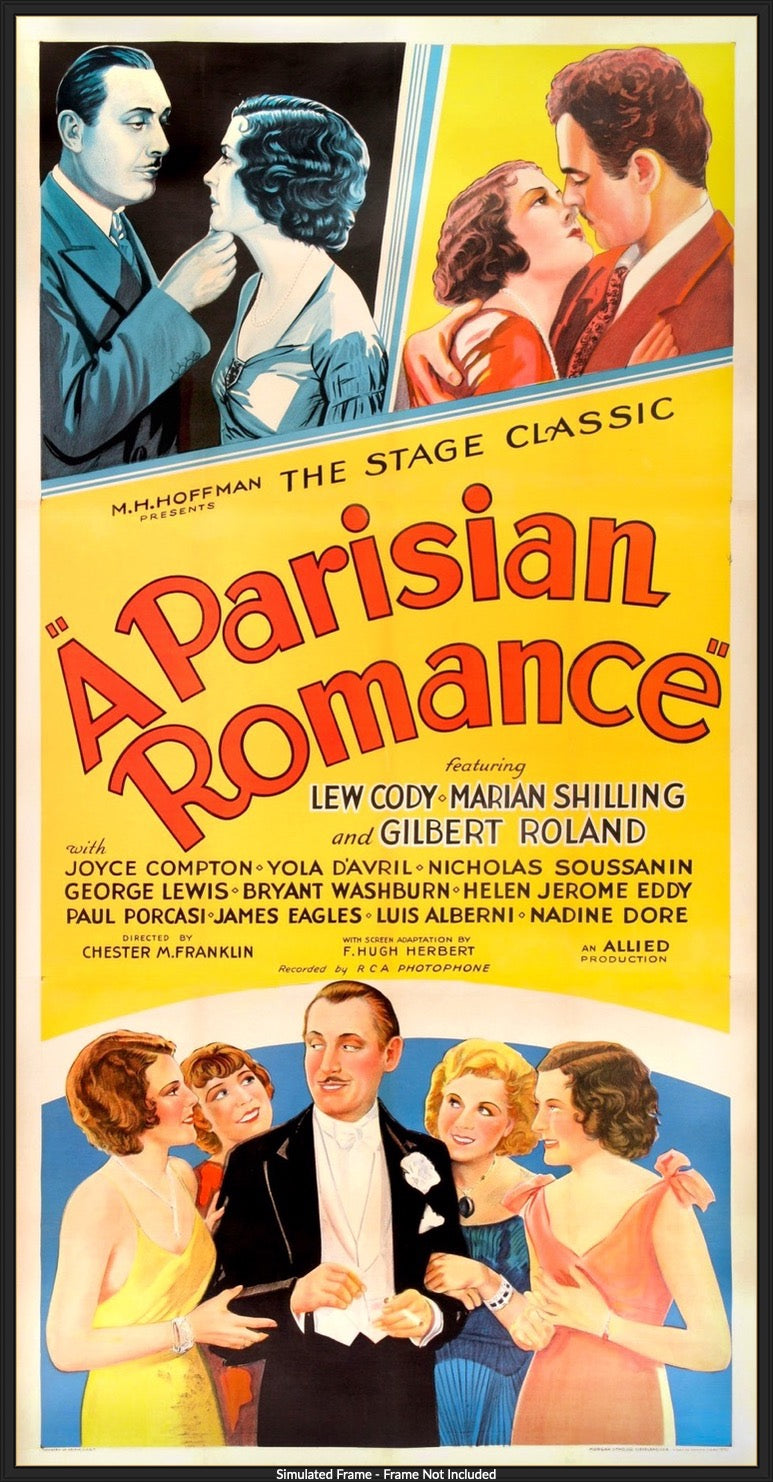 Parisian Romance (1932) original movie poster for sale at Original Film Art - Vintage Movie Posters