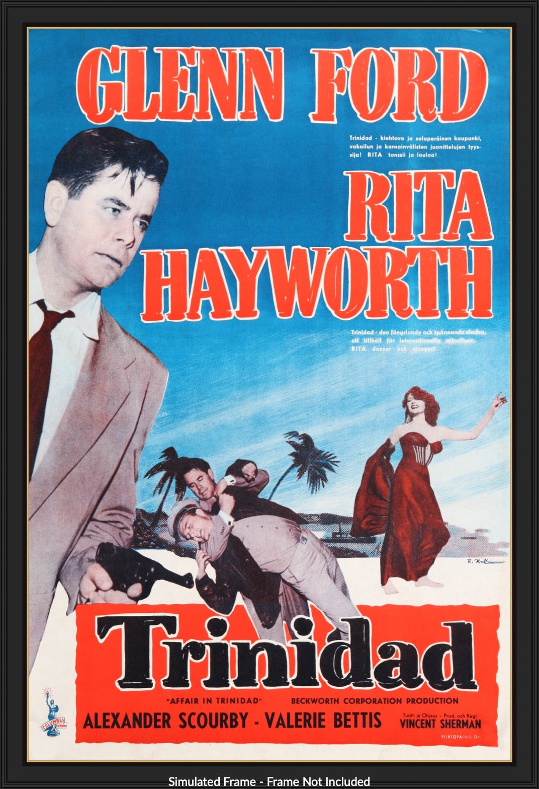 Affair in Trinidad (1952) original movie poster for sale at Original Film Art - Vintage Movie Posters