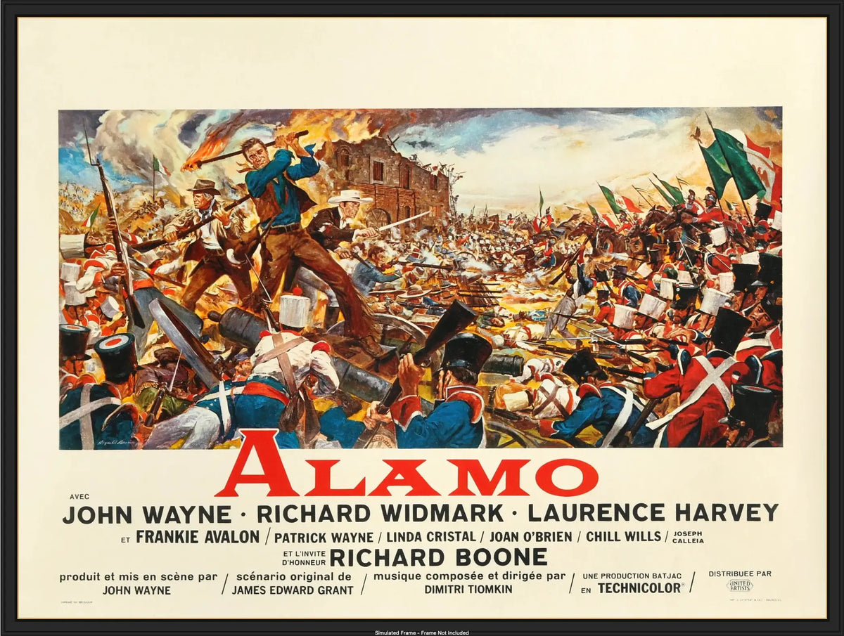 Alamo (1960) original movie poster for sale at Original Film Art - Vintage Movie Posters