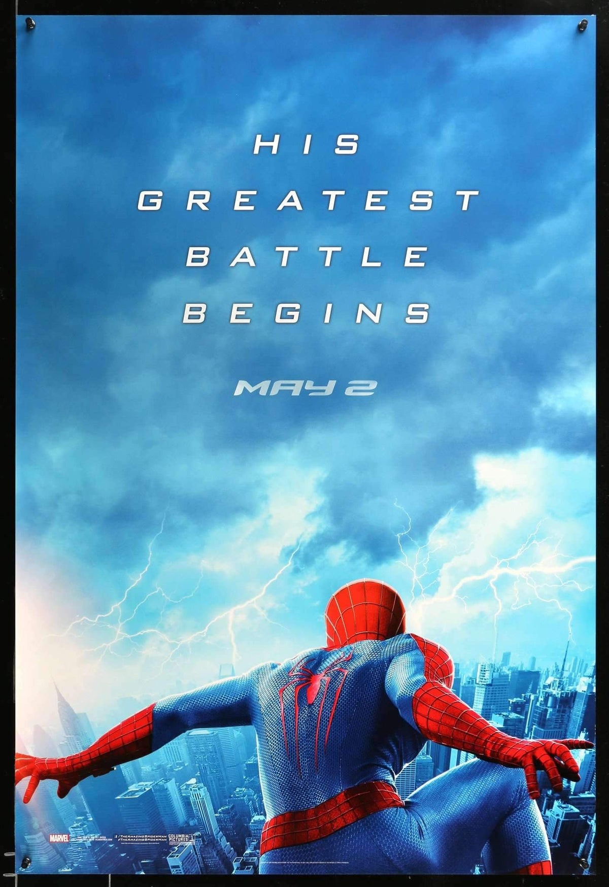 Amazing Spider-Man 2 (2014) original movie poster for sale at Original Film Art - Vintage Movie Posters