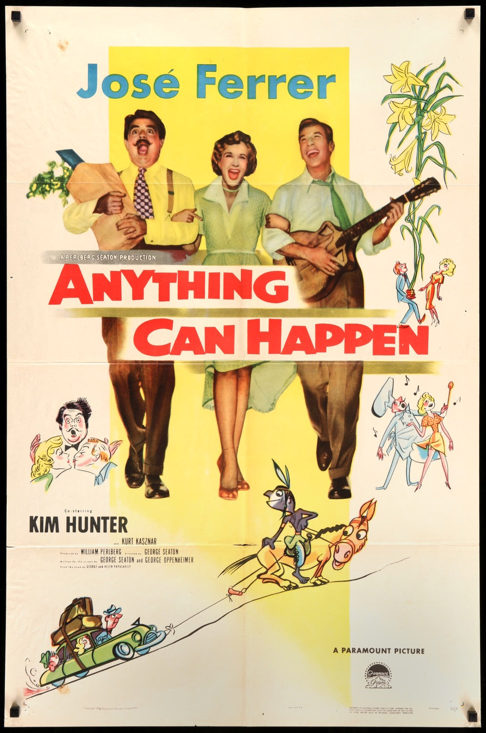 Anything Can Happen (1952) original movie poster for sale at Original Film Art - Vintage Movie Posters