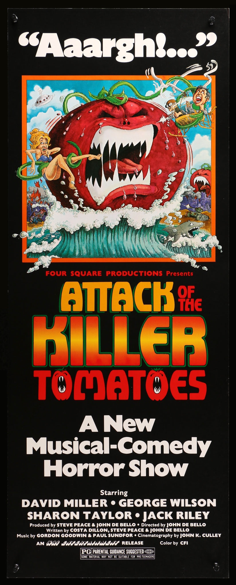 Attack of the Killer Tomatoes (1978) original movie poster for sale at Original Film Art - Vintage Movie Posters