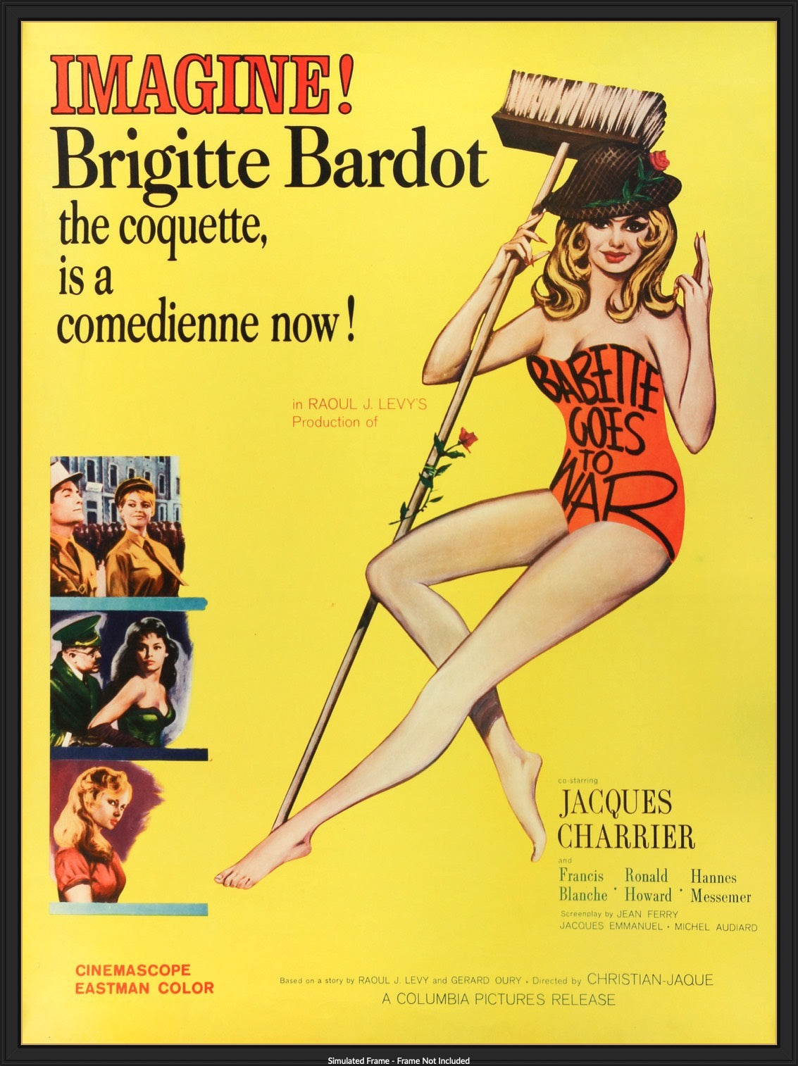 Babette Goes to War (1959) original movie poster for sale at Original Film Art - Vintage Movie Posters