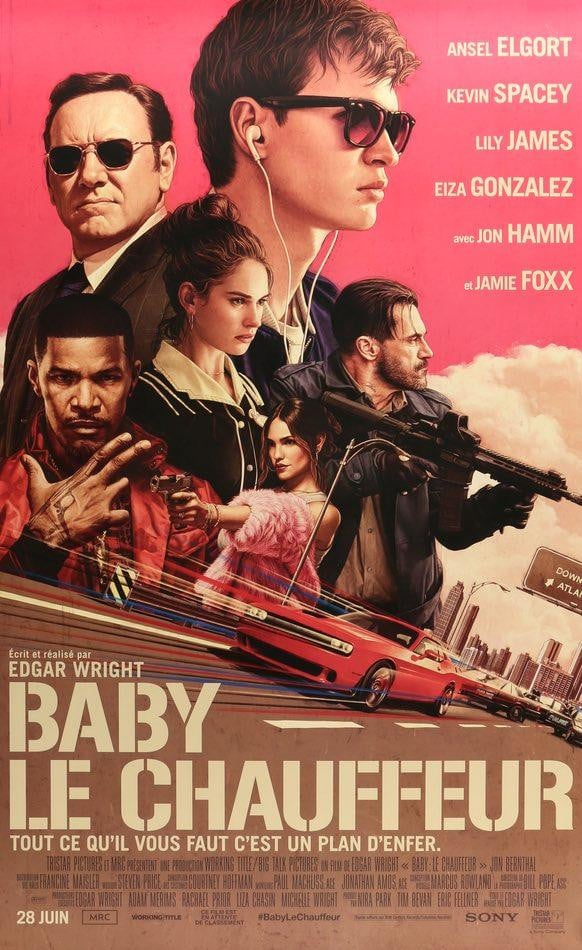 Baby Driver (2017) original movie poster for sale at Original Film Art