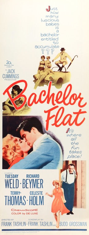 Bachelor Flat (1962) original movie poster for sale at Original Film Art