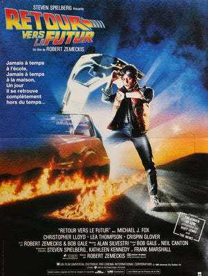 Back To the Future (1985) original movie poster for sale at Original Film Art