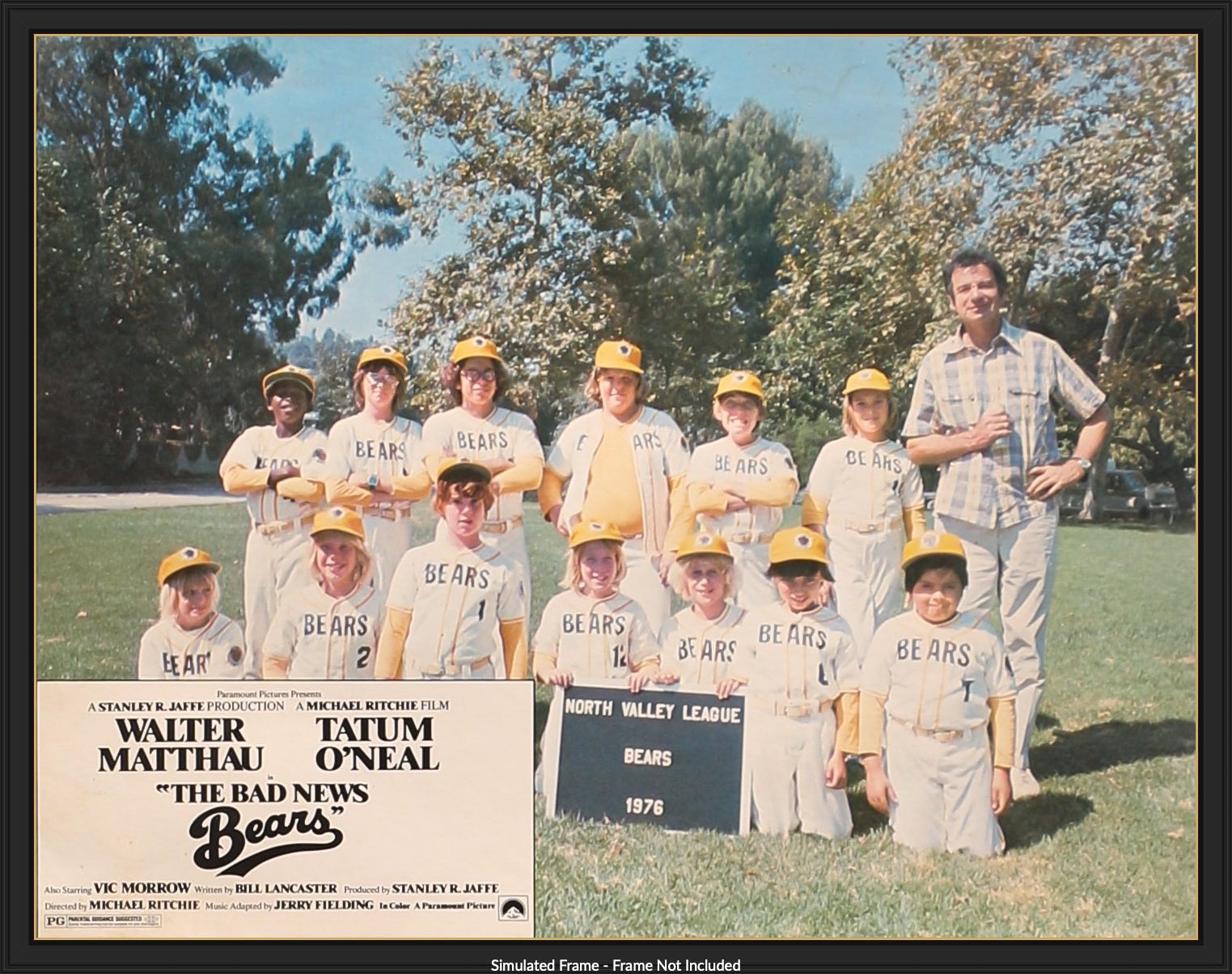 Bad News Bears (1976) original movie poster for sale at Original Film Art - Vintage Movie Posters
