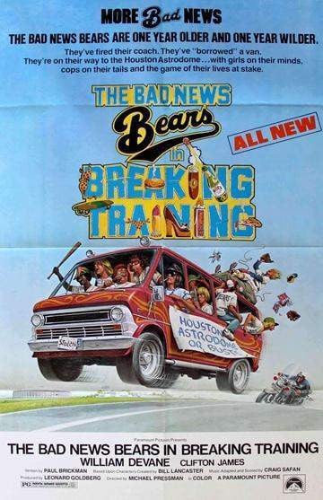 Bad News Bears in Breaking Training (1977) original movie poster for sale at Original Film Art