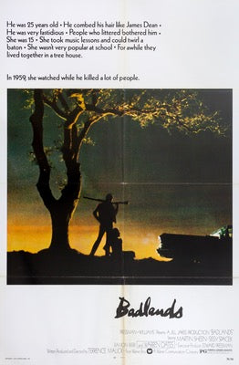 Badlands (1973) original movie poster for sale at Original Film Art