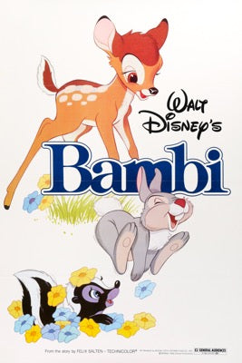 Bambi (1942) original movie poster for sale at Original Film Art