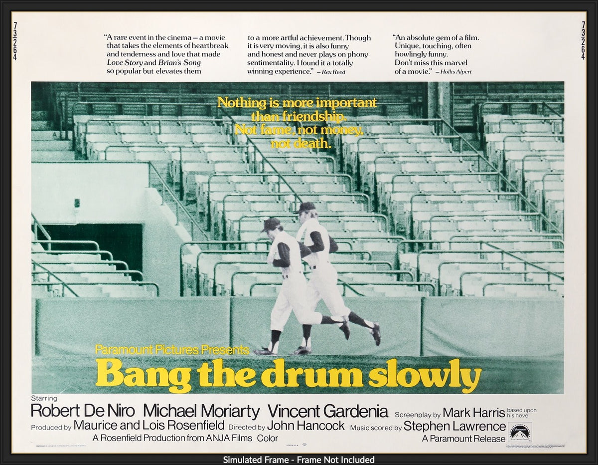 Bang the Drum Slowly (1973) original movie poster for sale at Original Film Art - Vintage Movie Posters