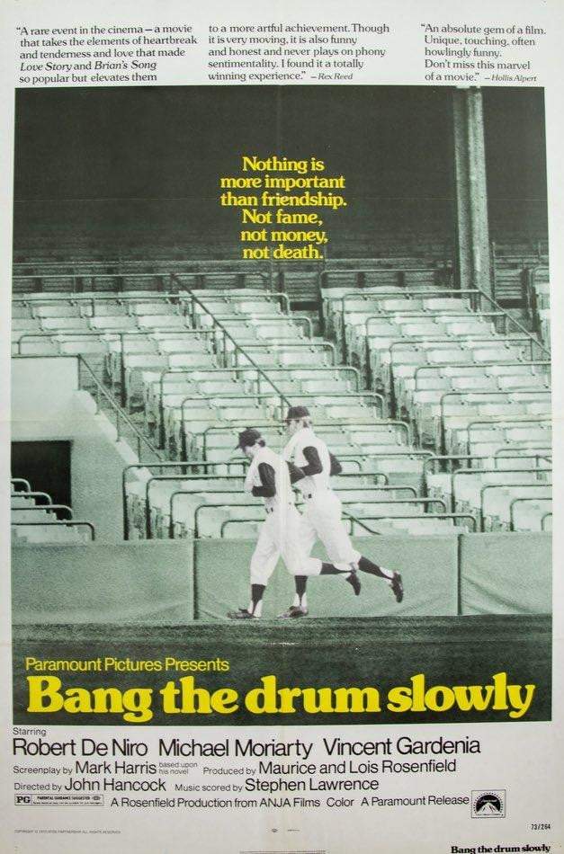 Bang the Drum Slowly (1973) original movie poster for sale at Original Film Art