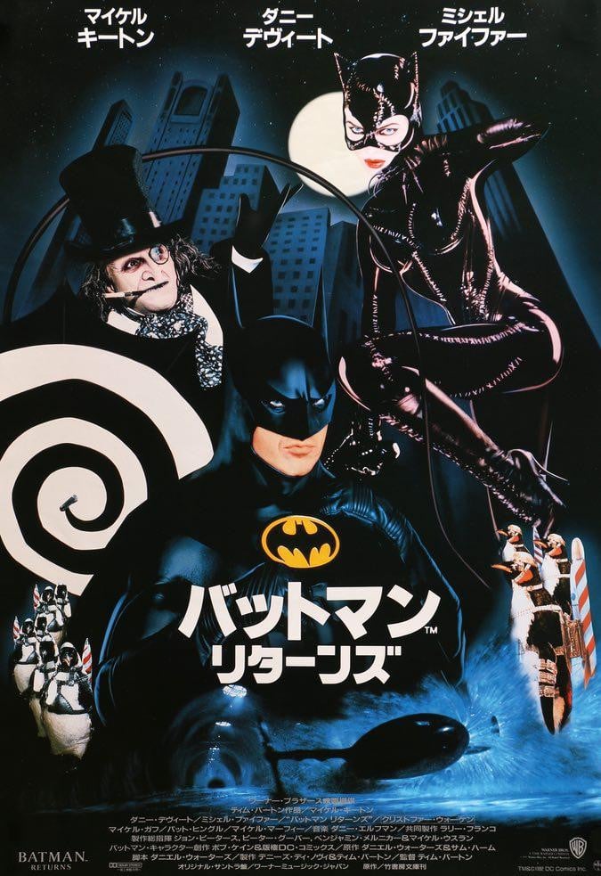 Batman Returns (1992) original movie poster for sale at Original Film Art