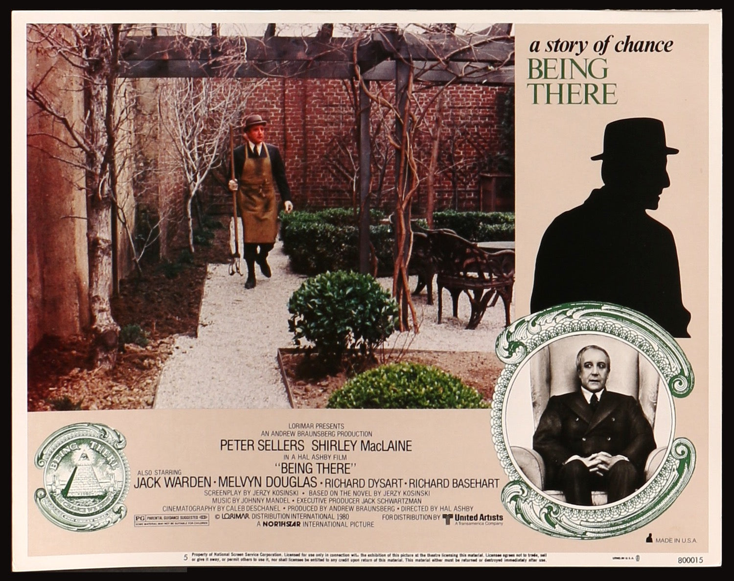 Being There (1979) original movie poster for sale at Original Film Art