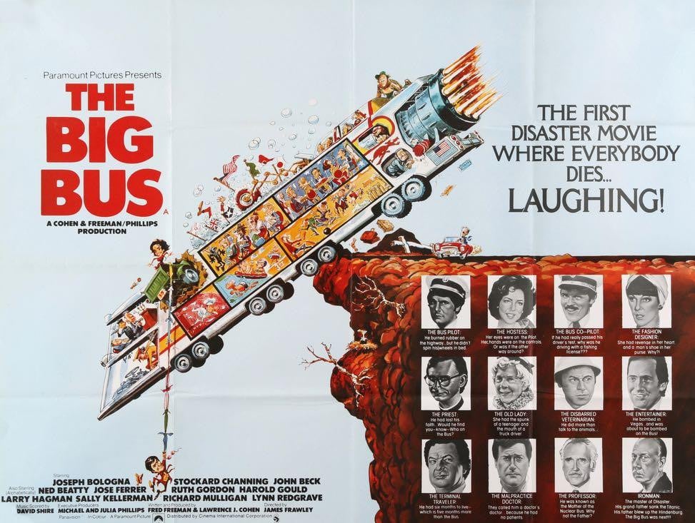 Big Bus (1976) original movie poster for sale at Original Film Art