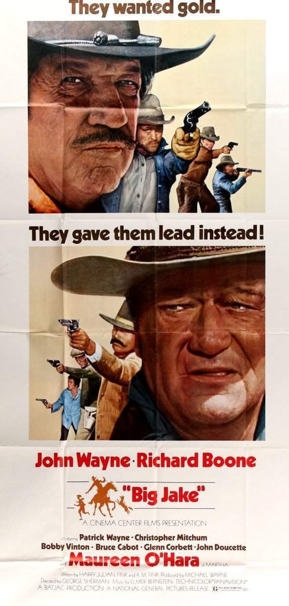 Big Jake (1971) original movie poster for sale at Original Film Art