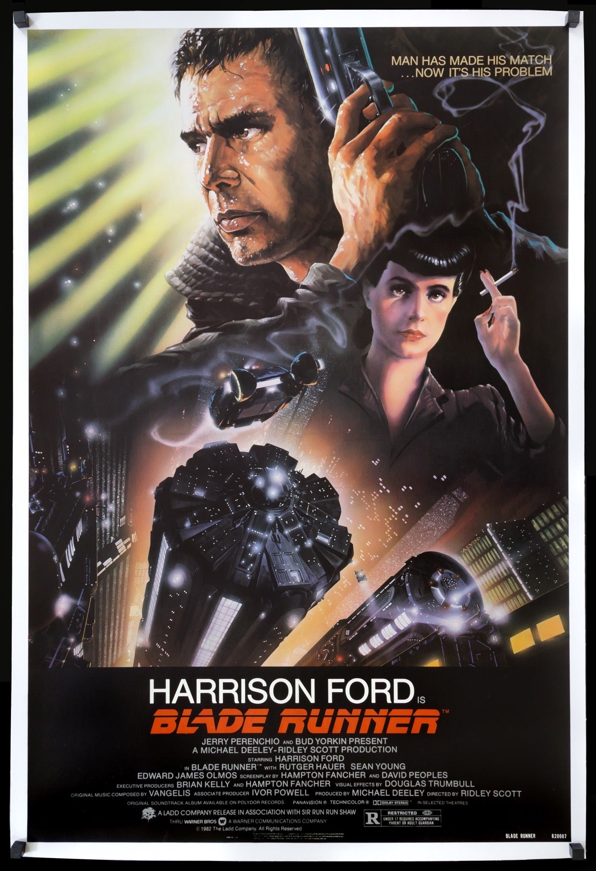 Blade Runner (1982) original movie poster for sale at Original Film Art - Vintage Movie Posters