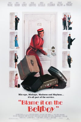 Blame it on the Bellboy (1992) original movie poster for sale at Original Film Art