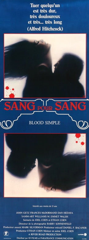 Blood Simple (1985) original movie poster for sale at Original Film Art