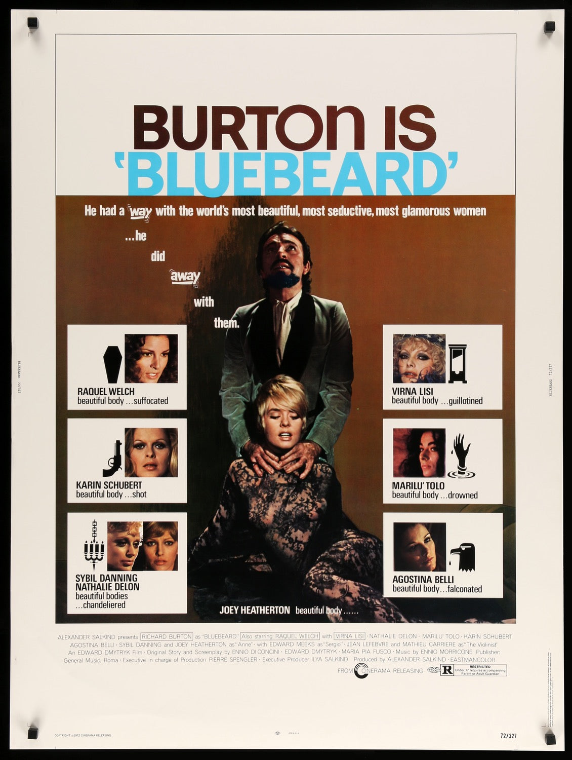 Bluebeard (1972) original movie poster for sale at Original Film Art - Vintage Movie Posters