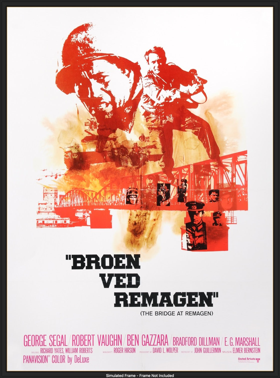 Bridge at Remagen (1969) original movie poster for sale at Original Film Art - Vintage Movie Posters